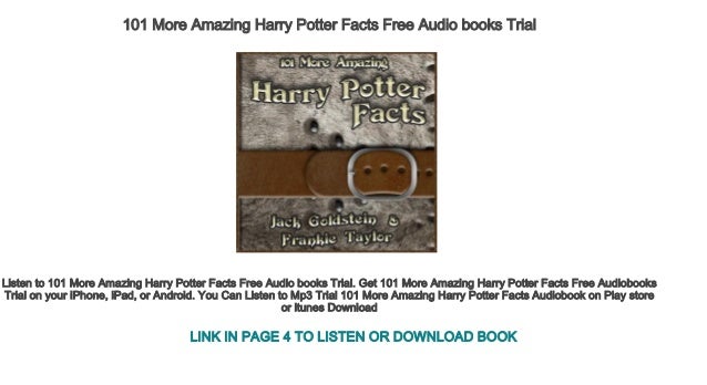 The description of Audiobooks Of HP Free Not Official